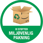 Miljoe Pakning Badge