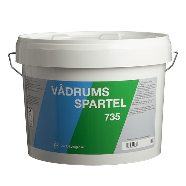 B&J 735 Vådrumsspartel 10 L 2 735 Vådrumsspartel