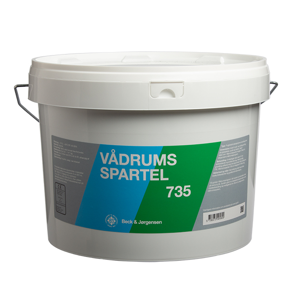 B&J 735 Vådrumsspartel 10 L 1 Vaadrumsspartel