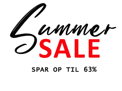 Summer Sale 1 Sort og rød tekst, "Limited Time SALE," på en hvid baggrund. Teksten signalerer et tidsbegrænset udsalg.